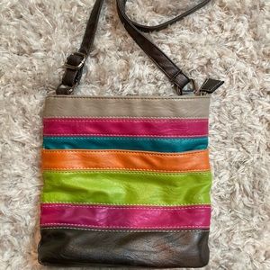 Multicolor crossbody